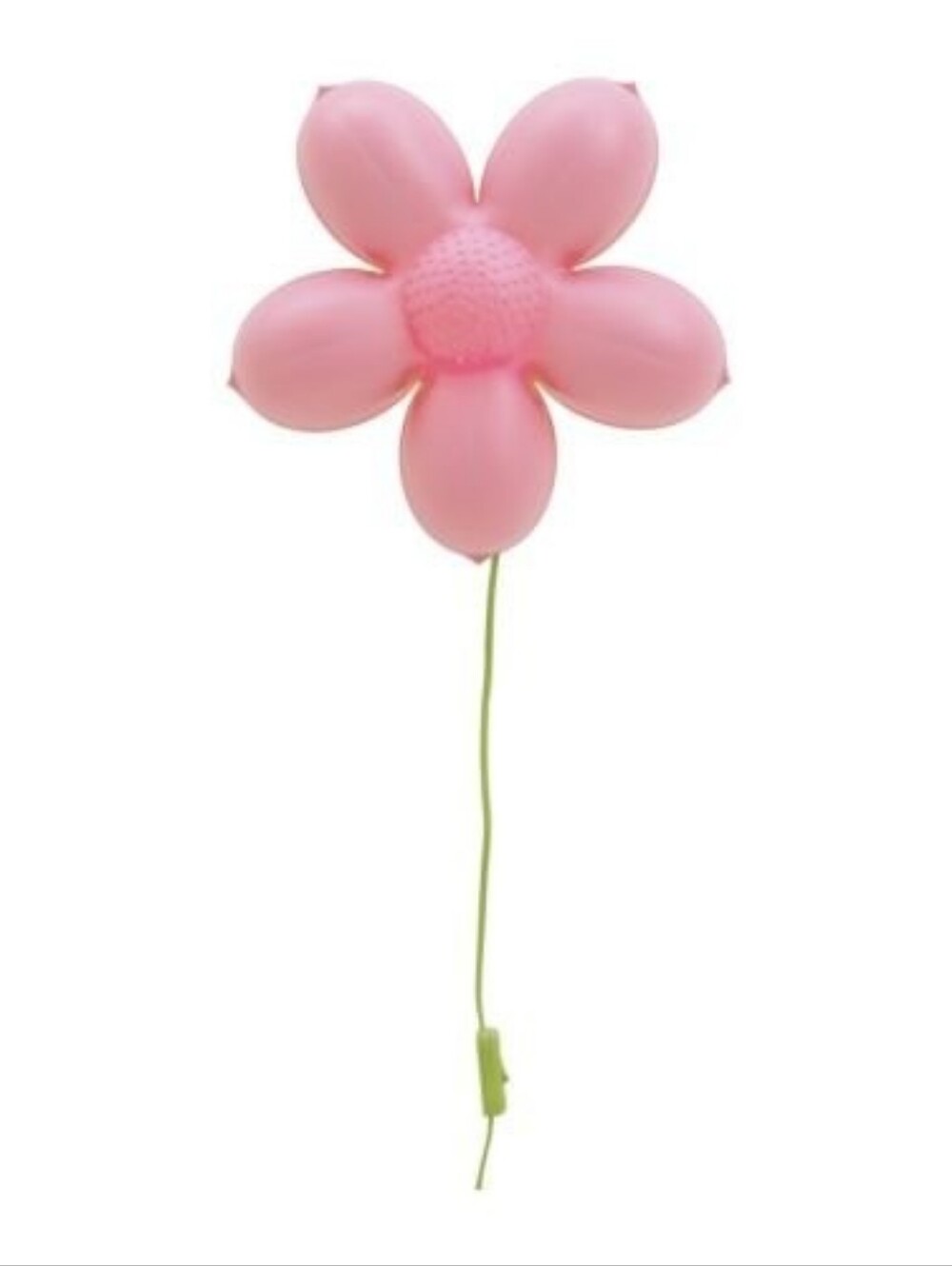 Vintage IKEA Pink SMILA Flower Wall Light